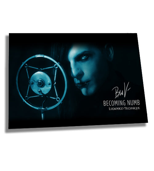 Becoming Numb - Autographed Poster
